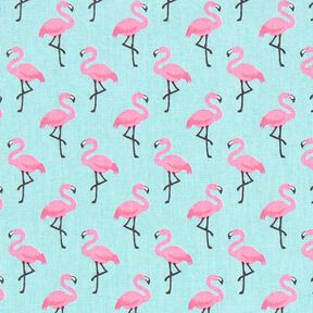 Flamingo Coated Cotton – light blue, 