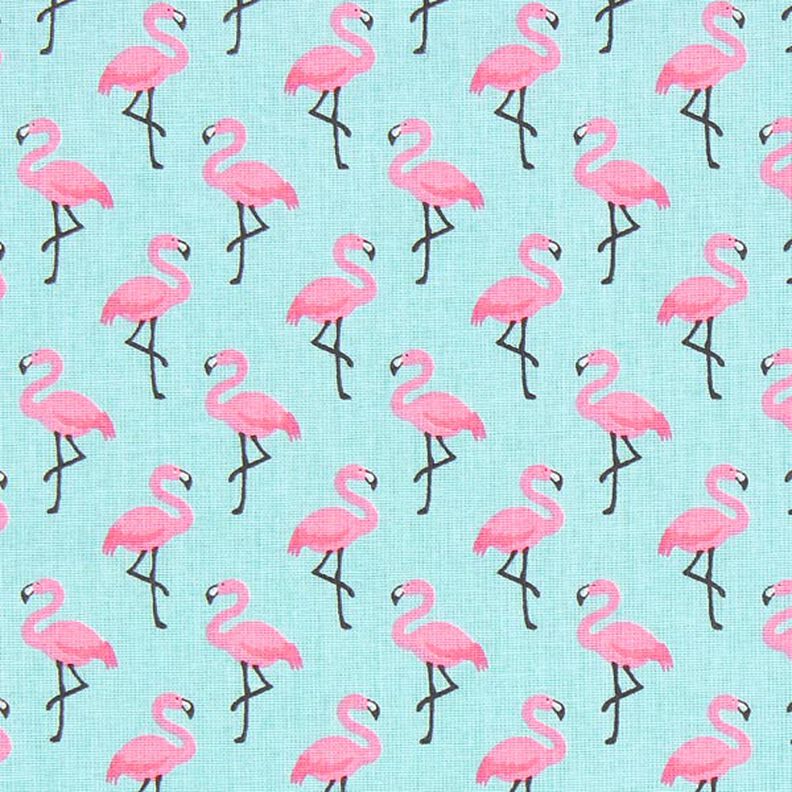 Flamingo Coated Cotton – light blue,  image number 1