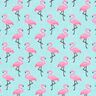 Flamingo Coated Cotton – light blue,  thumbnail number 1