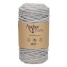 Anchor Crafty Recycled Macrame Cord [5mm] – light grey,  thumbnail number 2