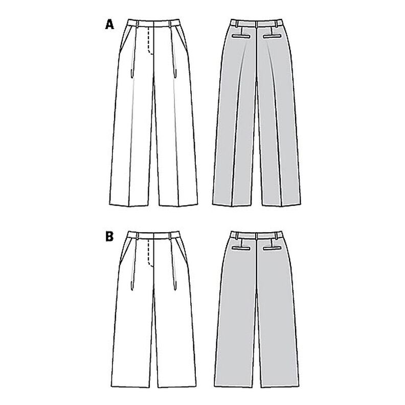 Trousers | Culottes, Burda 6436 | 34 - 44,  image number 4