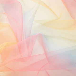 Soft Mesh Rainbow Ombre – pink/yellow, 