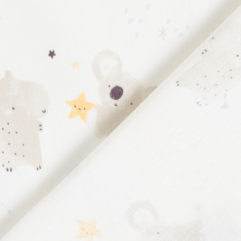 Cotton Poplin The gift of a star – offwhite,  image number 4