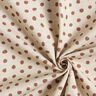 Decor Fabric Half Panama loose dots – light brown/cashew,  thumbnail number 3