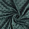 Cosy Fleece Embossed Dots – dark green,  thumbnail number 3