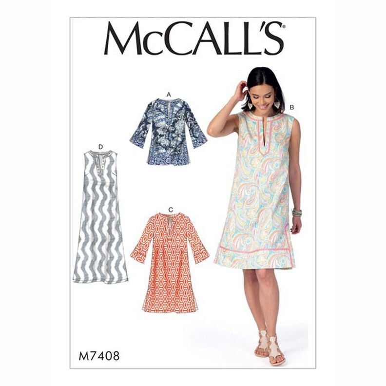 Tunic/Dress , McCalls 7408 | 16 - 26,  image number 1