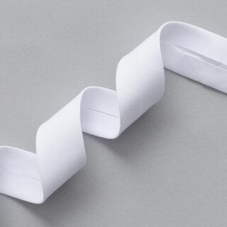 Bias binding Organic cotton [20 mm] – white, 