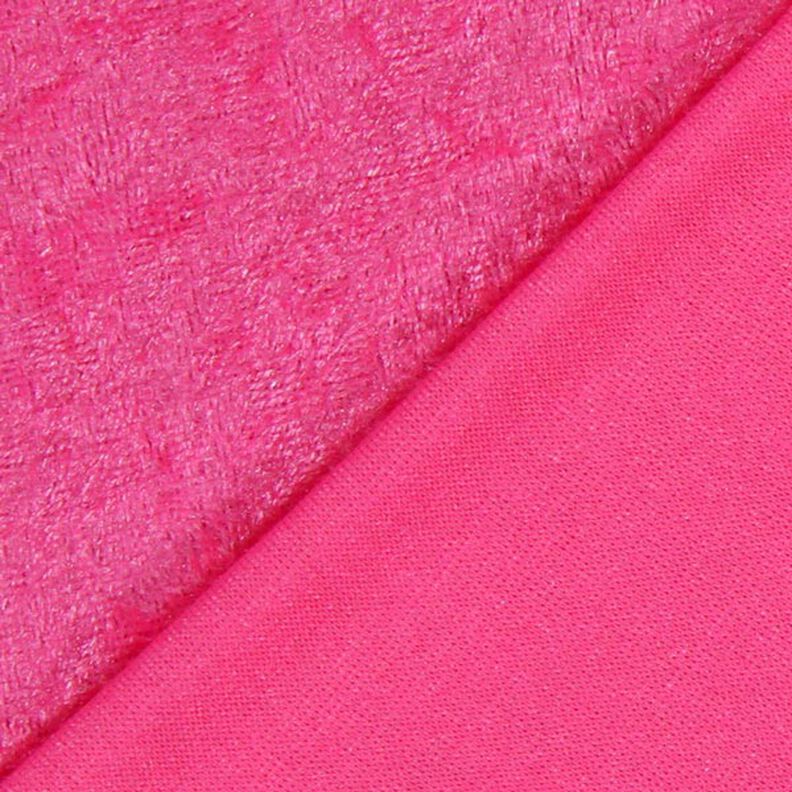 Panne velvet – neon pink,  image number 3