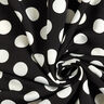 Crepe Weave polka dots [2.5 cm] – black,  thumbnail number 3