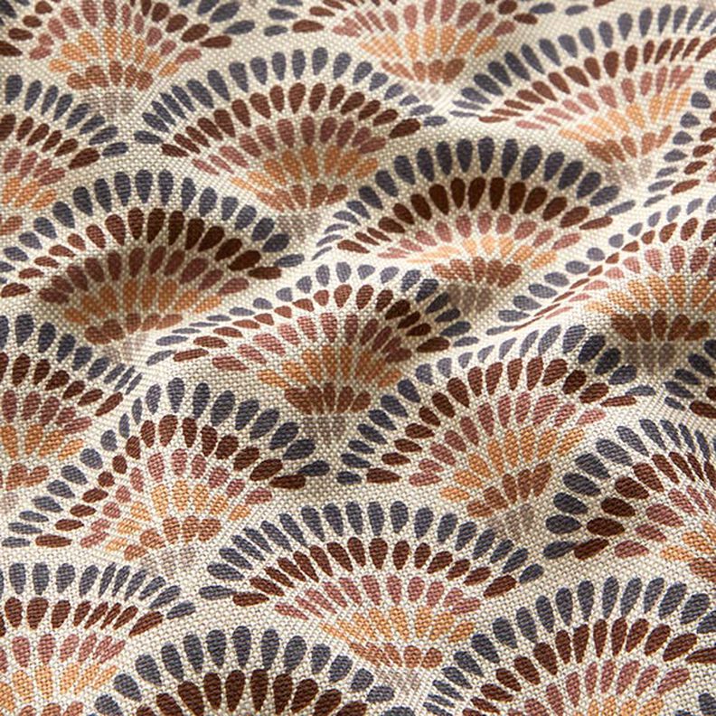 Decor Fabric Half Panama fan arches – natural, image number 2