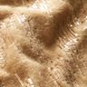Knitted coat fabric sequin stripes – beige,  thumbnail number 2