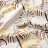 Decor Fabric Cotton Twill abstract palm fans – curry yellow/ivory,  thumbnail number 2