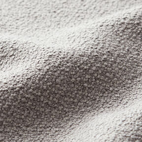 Upholstery Fabric Fine Bouclé – silver grey, 