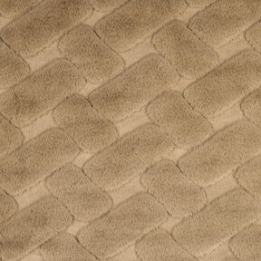 Faux Fur Abstract – sand, 