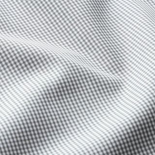Cotton vichy – white/grey, 