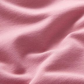 Light French Terry Plain – dark dusky pink, 