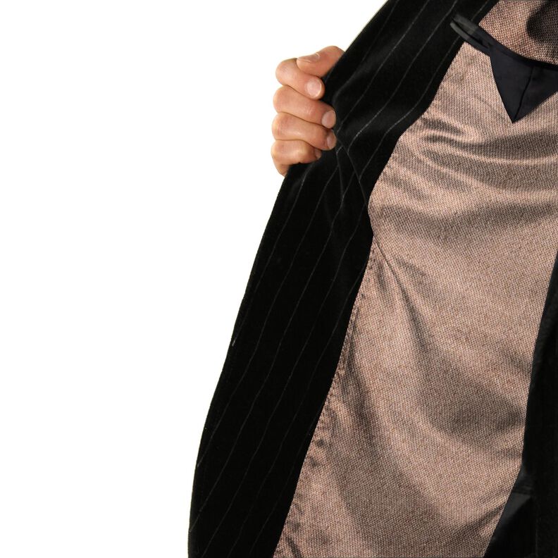 Satin lining plain – light brown,  image number 5