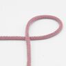 Cotton cord Lurex [Ø 5 mm] – dark dusky pink,  thumbnail number 1