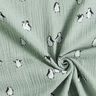 Double Gauze/Muslin happy penguins – reed,  thumbnail number 3