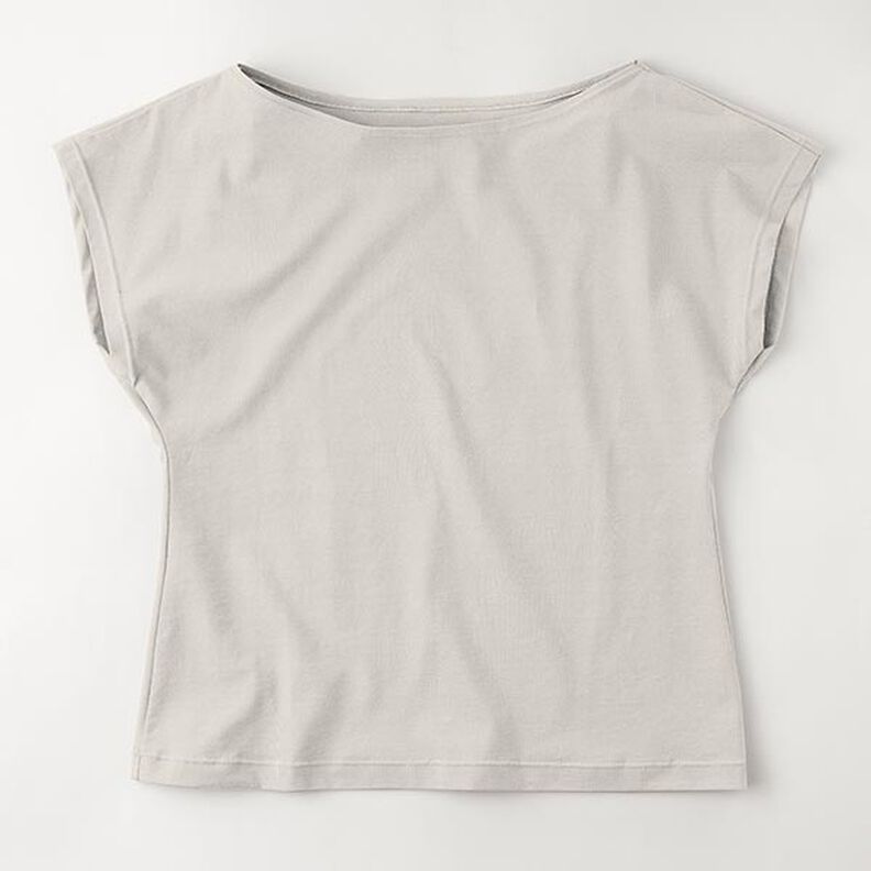 Medium Cotton Jersey Plain – natural,  image number 8