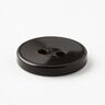 2-hole button shiny [Ø 15 mm] – black,  thumbnail number 2