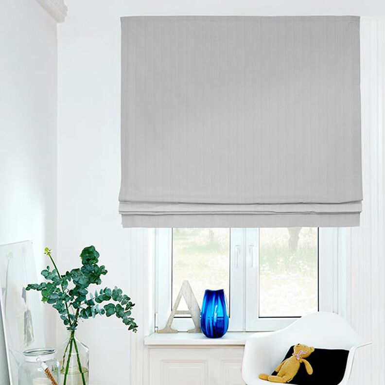 Blackout fabric Herringbone – misty grey,  image number 6