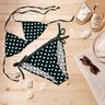 Swimsuit fabric retro diamonds – black/peppermint,  thumbnail number 6