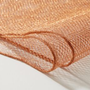 Tulle Metallic – copper, 