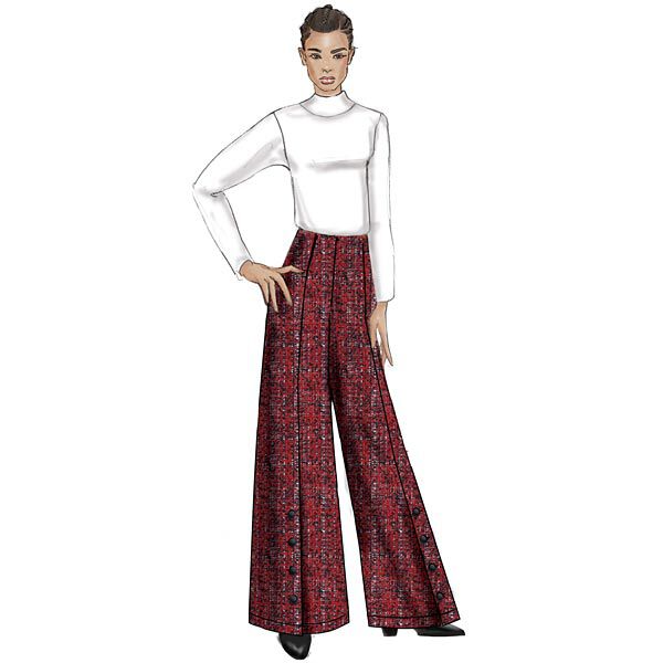 High-Waisted Pants, Very Easy Vogue9282 | 6 - 22,  image number 3