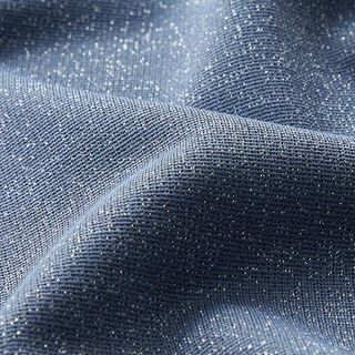Glitter Viscose Blend Jersey – steel blue, 