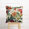 Decor Fabric Half Panama magnificent flowers – natural/purple,  thumbnail number 9
