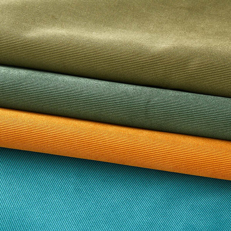 Upholstery Fabric Baby Cord – petrol,  image number 4