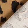Decor Fabric Half Panama Leopard print – mocca/black,  thumbnail number 4