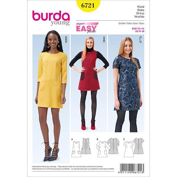 Dress, Burda 6721,  image number 1