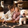 Cotton Flannel Dog Heads | by Poppy – dusky pink,  thumbnail number 6