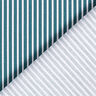 Cotton Poplin Stripes – petrol/white,  thumbnail number 4