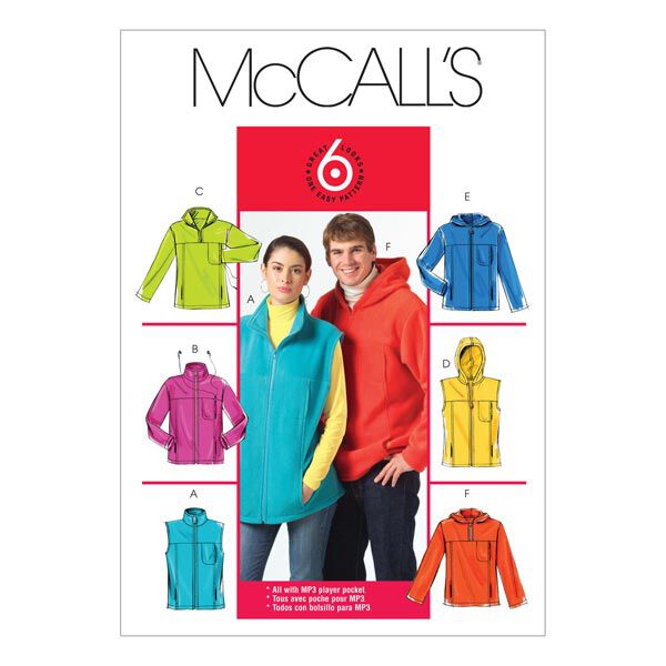 Vest/ Jacket, McCalls 5252 | 34-44,  image number 1