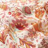 Viscose Blend Retro flowers – ivory/pale berry,  thumbnail number 2