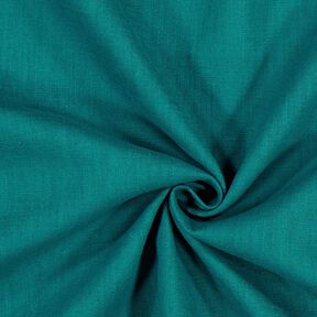 Linen fabric Ramie mix medium – blue spruce | Remnant 80cm, 