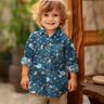 Cotton Poplin happy marine animals Digital Print | Poppy Fabrics – ocean blue,  thumbnail number 5