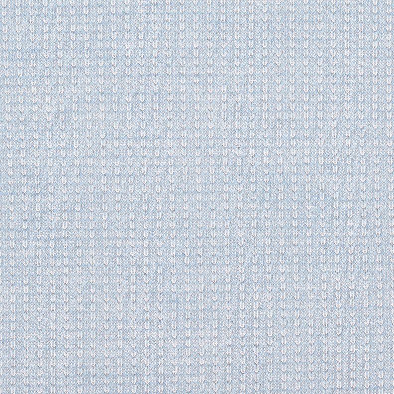 Glittery French terry – light blue,  image number 1