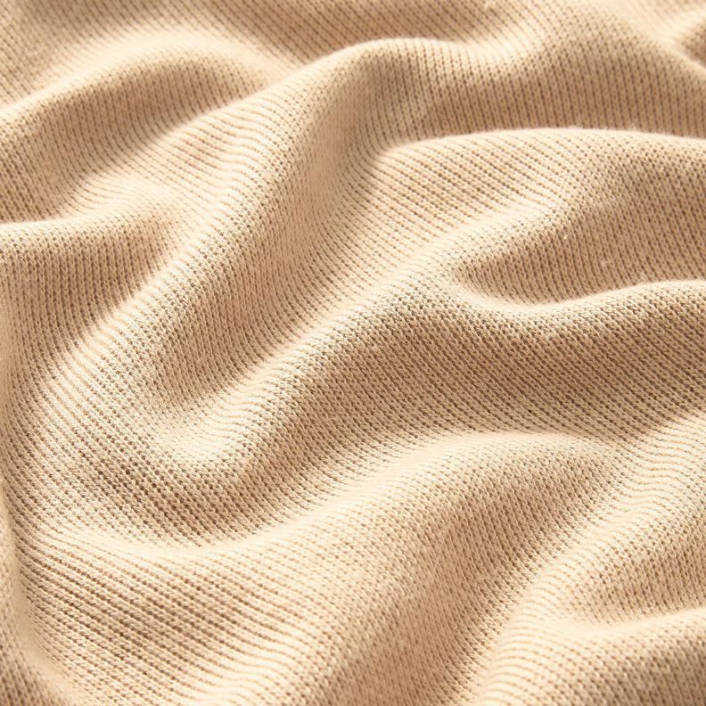 Knit Fabric Viscose Blend Super soft – dark beige,  image number 2