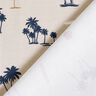 Cotton Jersey Hawaii Feeling – light taupe,  thumbnail number 4
