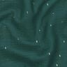 Double Gauze/Muslin Rectangle Foil Print | Poppy Fabrics – blue spruce/metallic gold,  thumbnail number 2