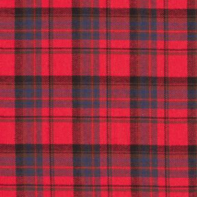 Cotton Flannel checked – chili/indigo, 