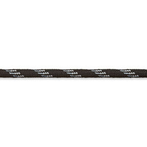 Cord Lurex [Ø 7 mm] – black, 