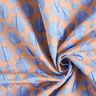 Cloqué dots and diamonds – light blue/apricot,  thumbnail number 3