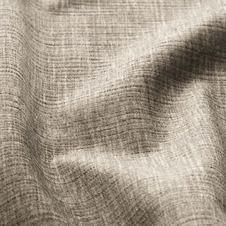 Upholstery Fabric Velvety Woven Look – dark beige, 