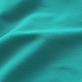 Light French Terry Plain – emerald green, 