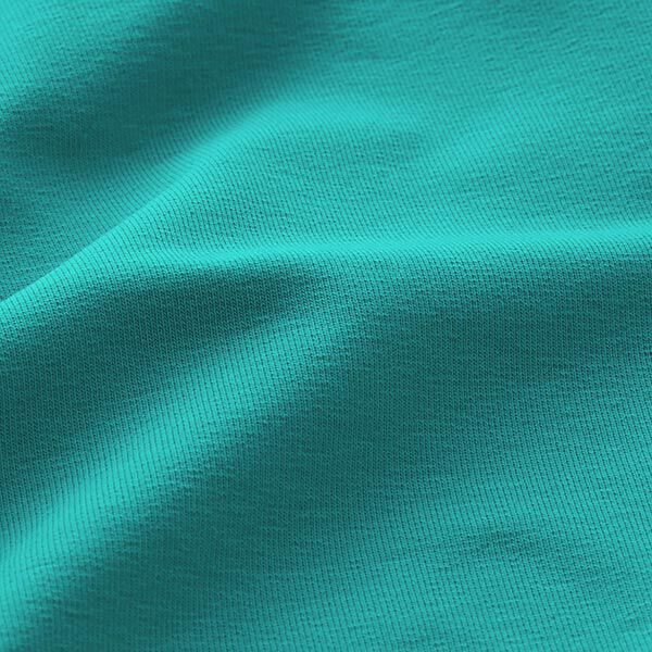Light French Terry Plain – emerald green,  image number 4